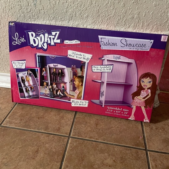 Bratz doll shelf